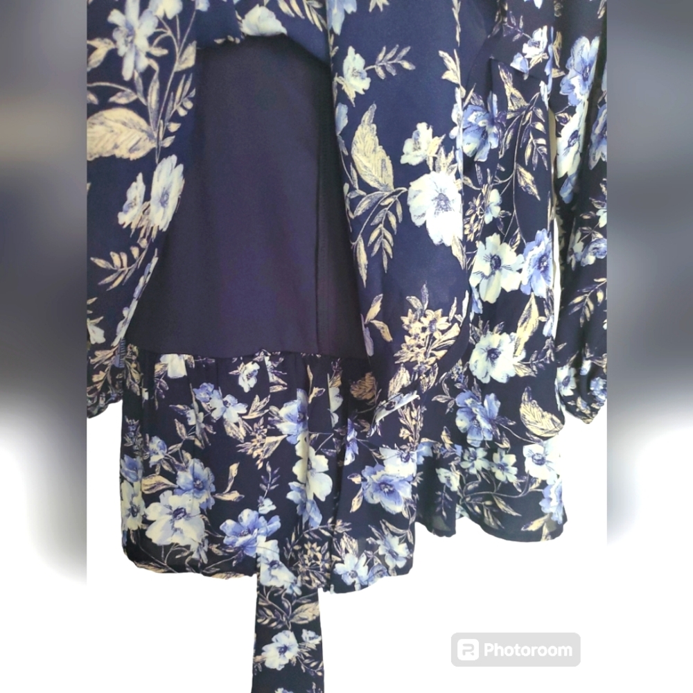 Altar'd State Ruffled Romper/Floral - Picture 6 of 13